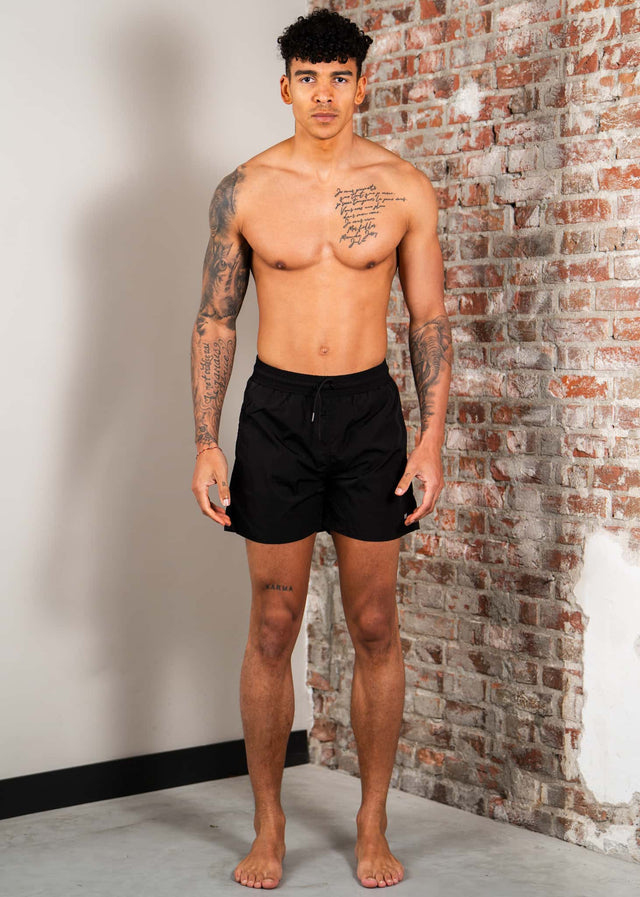 Weekend Offender Zwembroeken Stacks swimshort - black