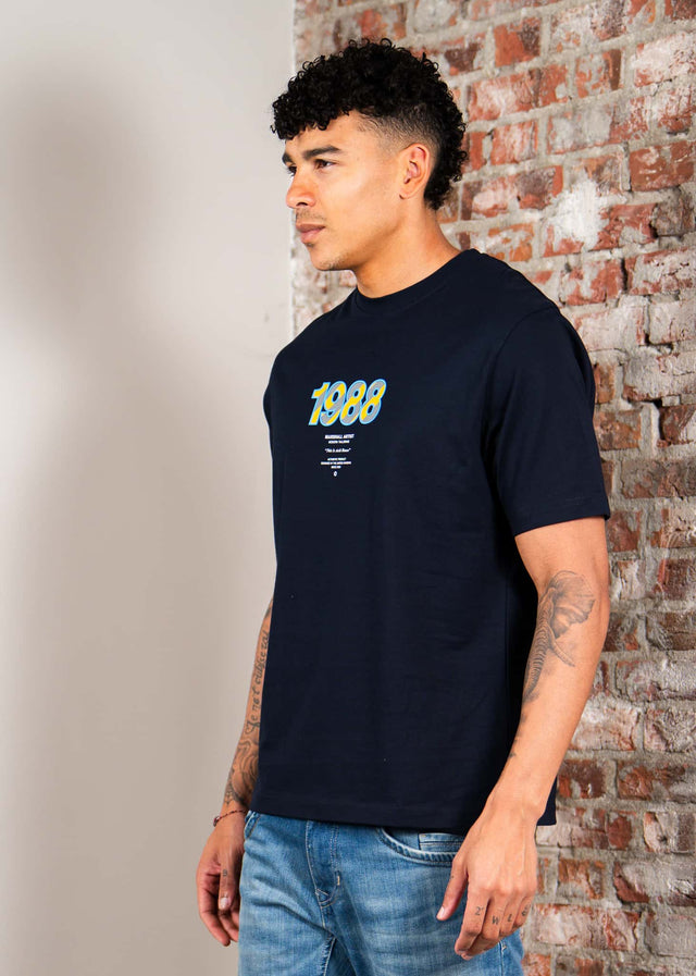 Marshall Artist T-shirts Acid house - navy