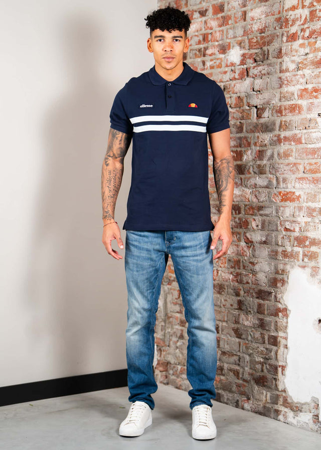 Ellesse Polo's Muccia polo - navy light blue