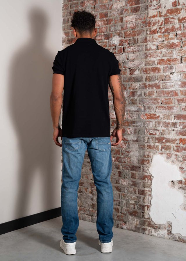Fred Perry Polo's Plain fred perry shirt - black white