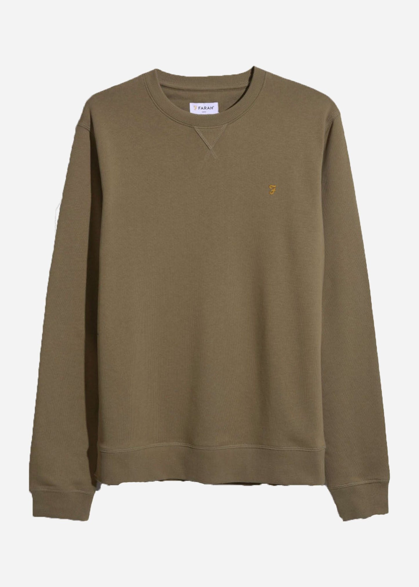 Farah Truien Sweatshirt tim new crew - farah khaki marl