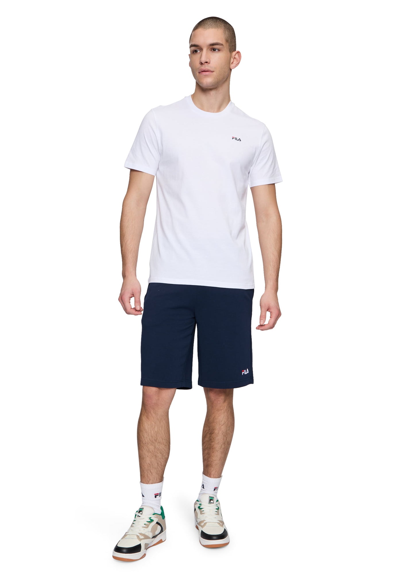 Fila T-shirts Laas regular tee - bright white