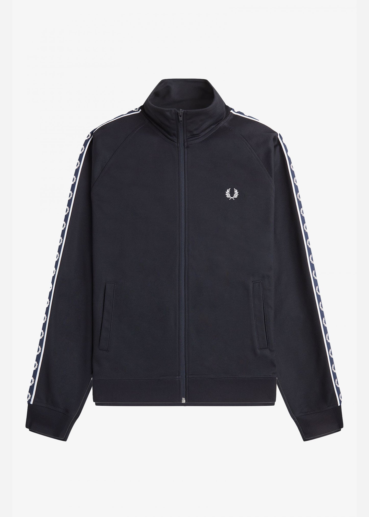 Fred Perry Vesten Contrast tape track jacket - navy navy