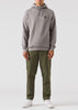 Weekend Offender Hoodies Ribbe - light grey