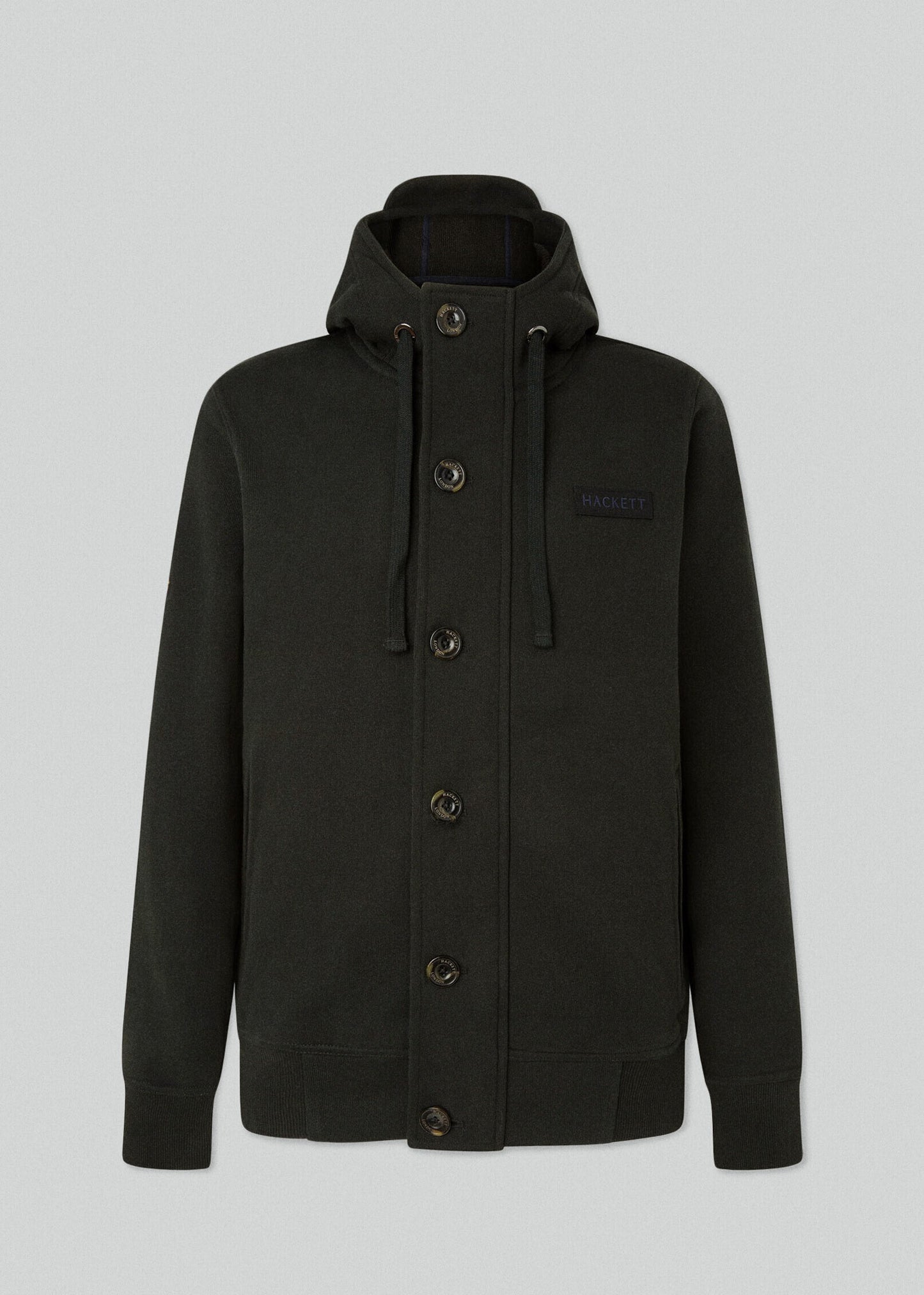 Hackett London Vesten Heritage hoody full zip - forest night