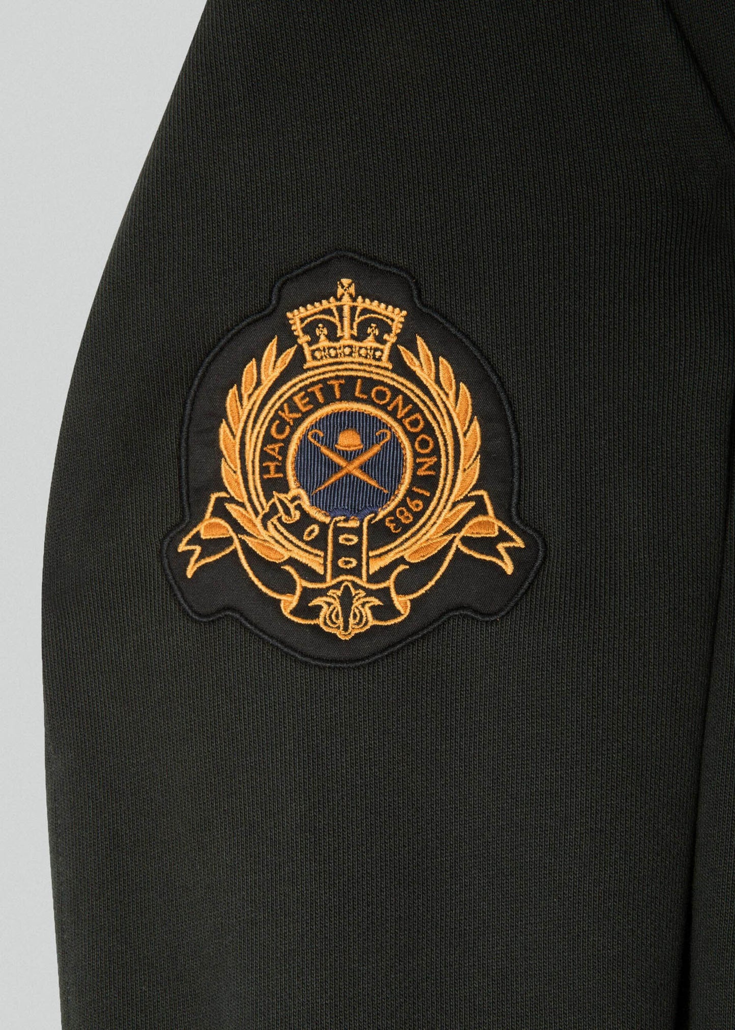 Hackett London Vesten Heritage hoody full zip - forest night