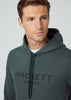 Hackett London Hoodies Heritage hoody - dark green