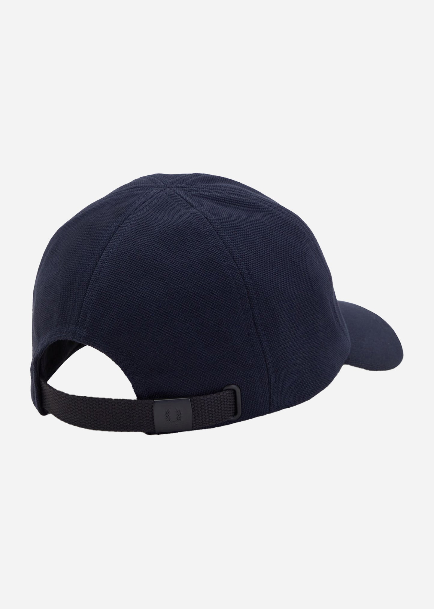 Fred Perry Petten Pique classic cap - navy dark caramel