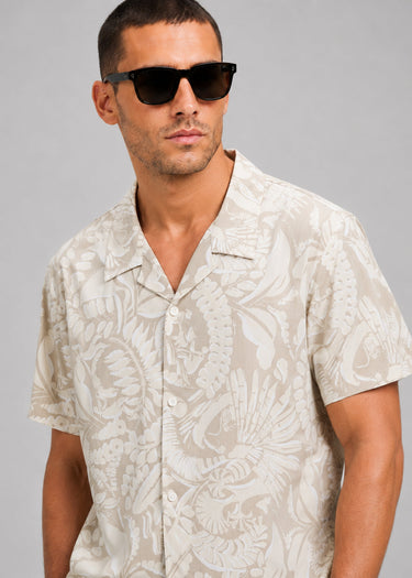 Beach shirt - light beige