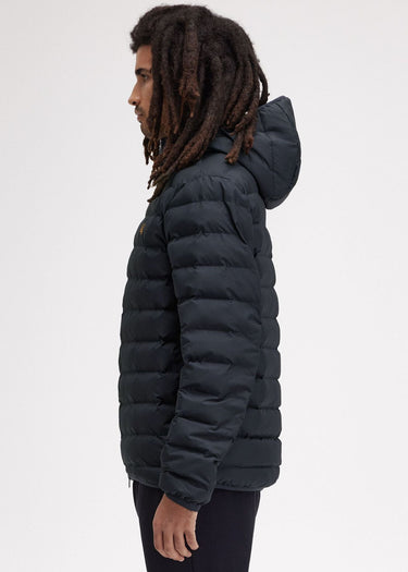 Fred Perry Jassen  Hooded insulated jacket - navy