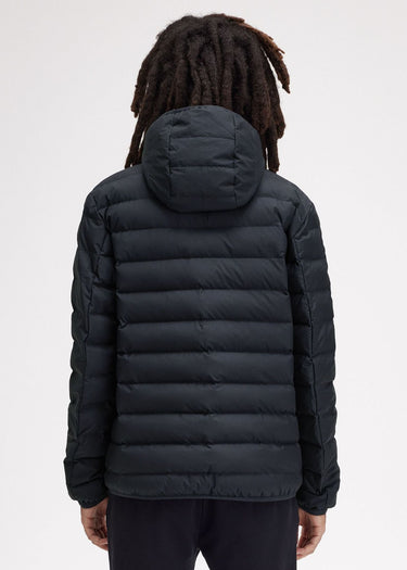 Fred Perry Jassen  Hooded insulated jacket - navy