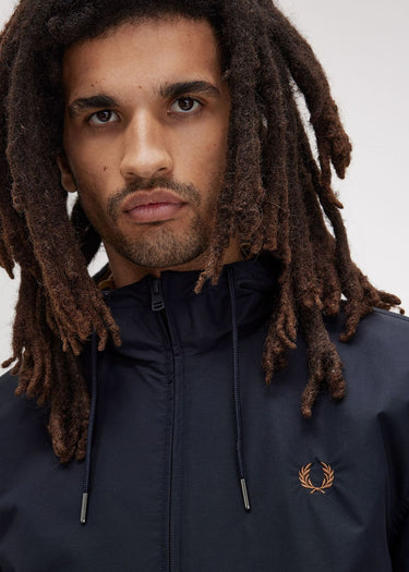 Fred Perry Jassen The hooded brentham jacket - navy