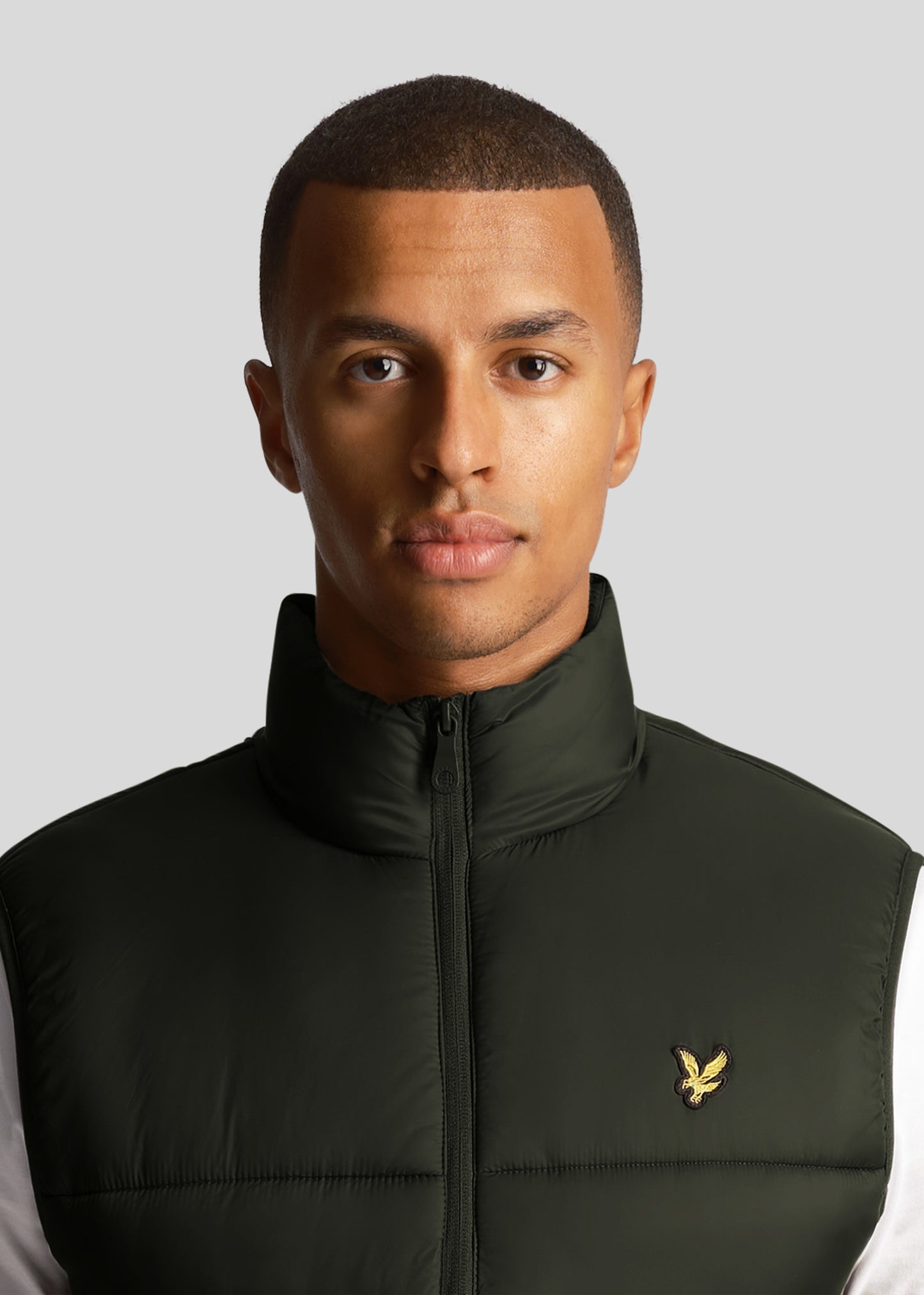 Lyle & Scott Bodywarmers Wadded gilet - olive