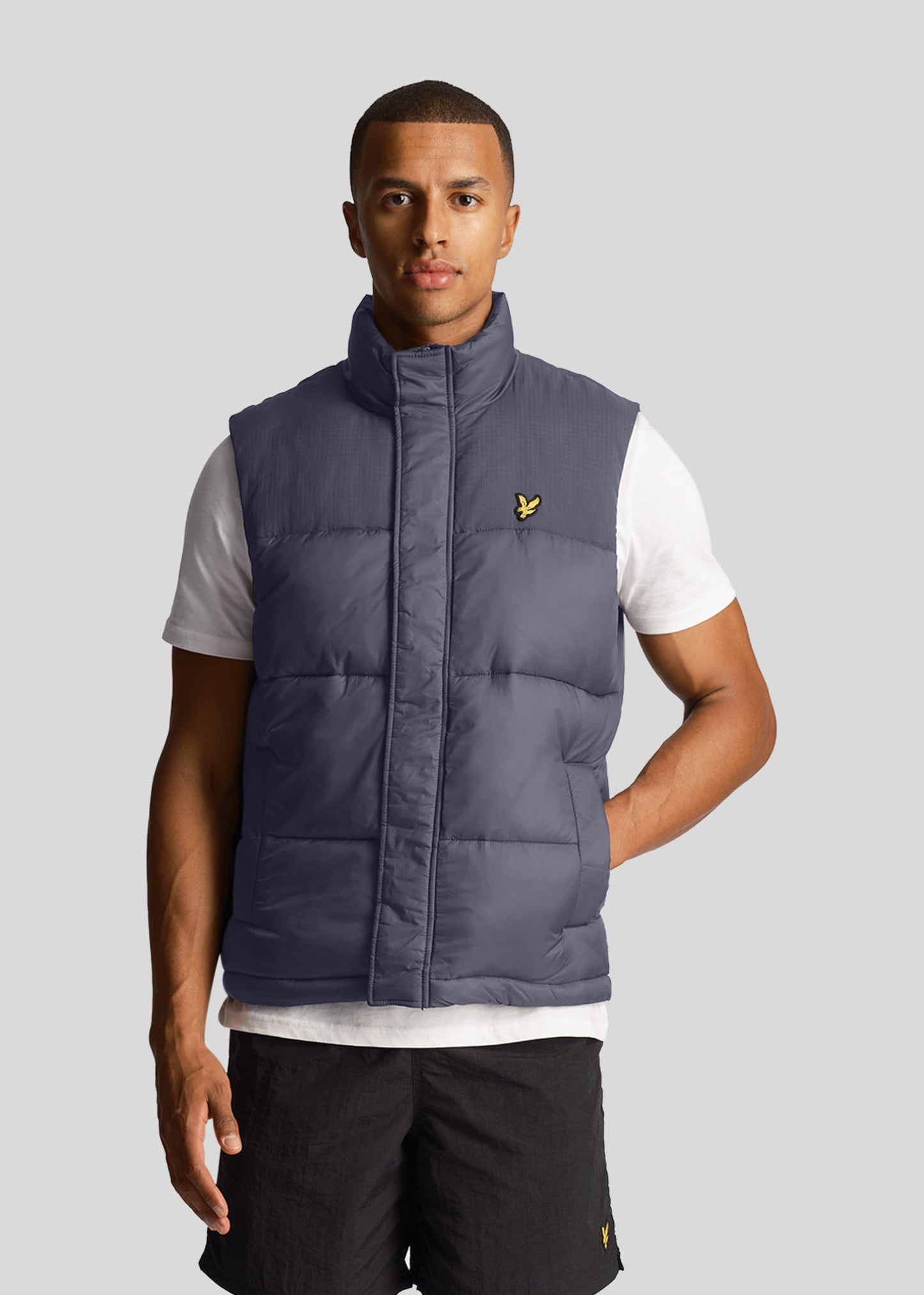 Lyle & Scott Bodywarmers Wadded gilet - gunmetal