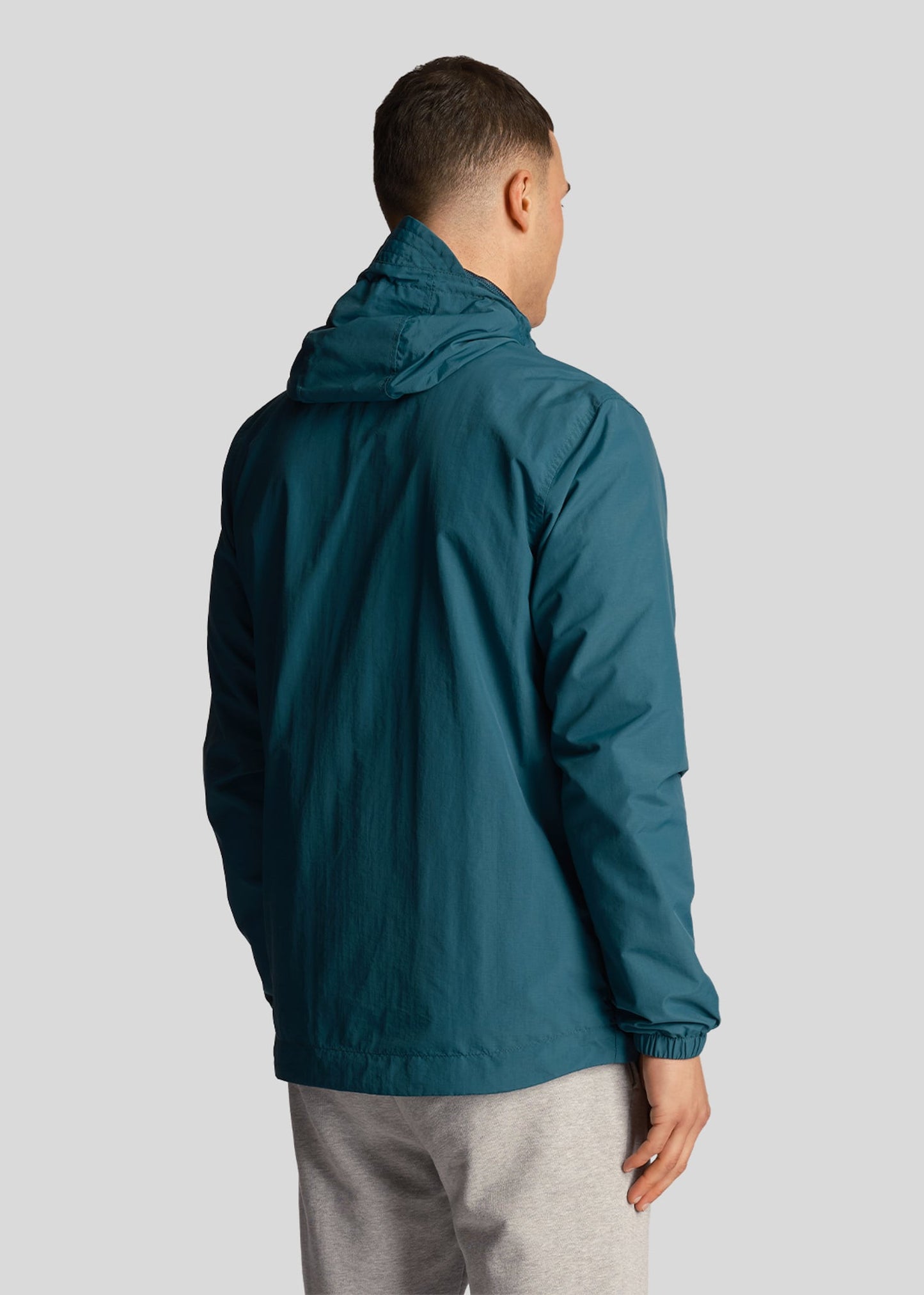 Lyle & Scott Jassen Zip through hooded jacket - malachite green