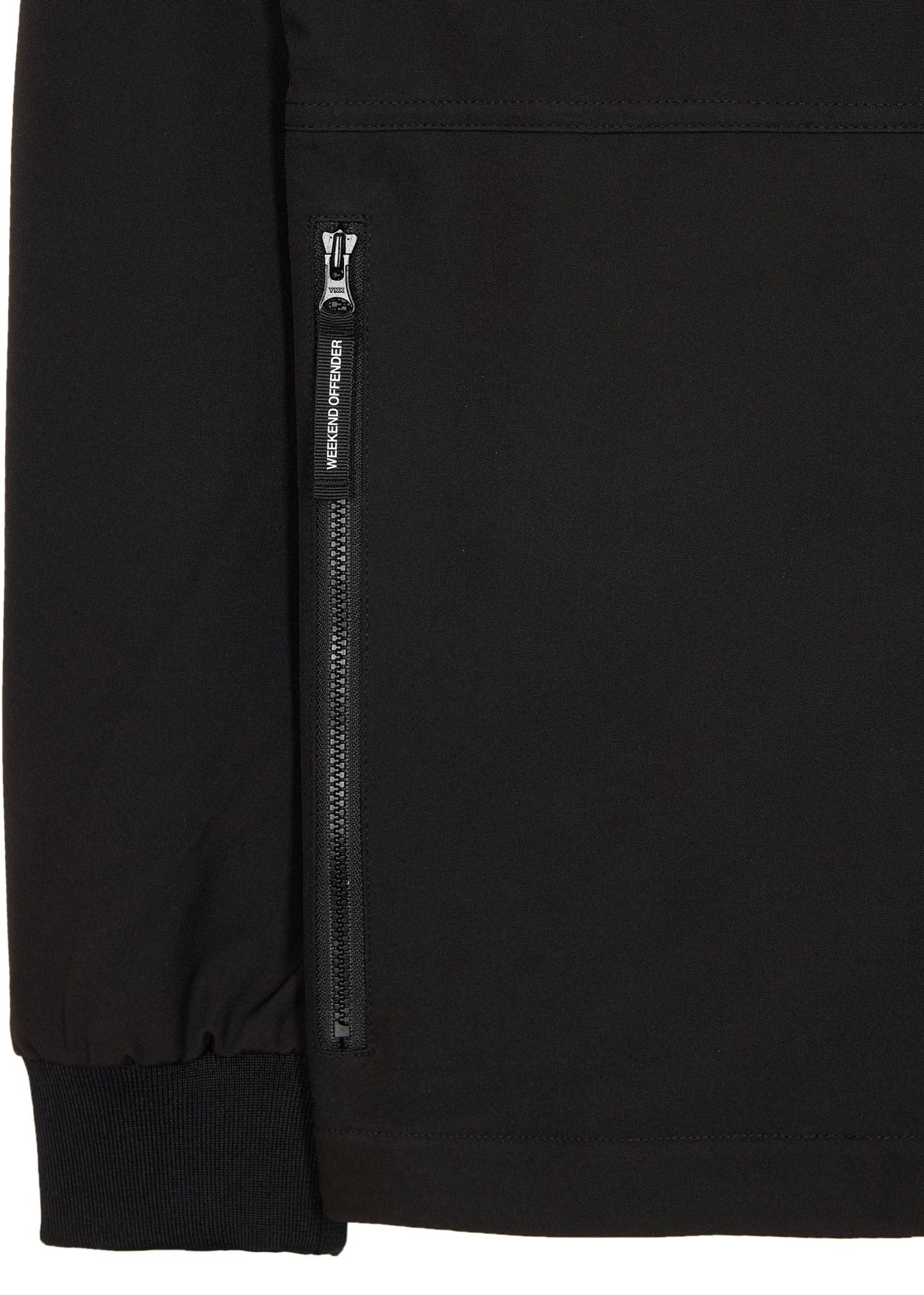 Weekend Offender Jassen Stipe softshell jacket - black