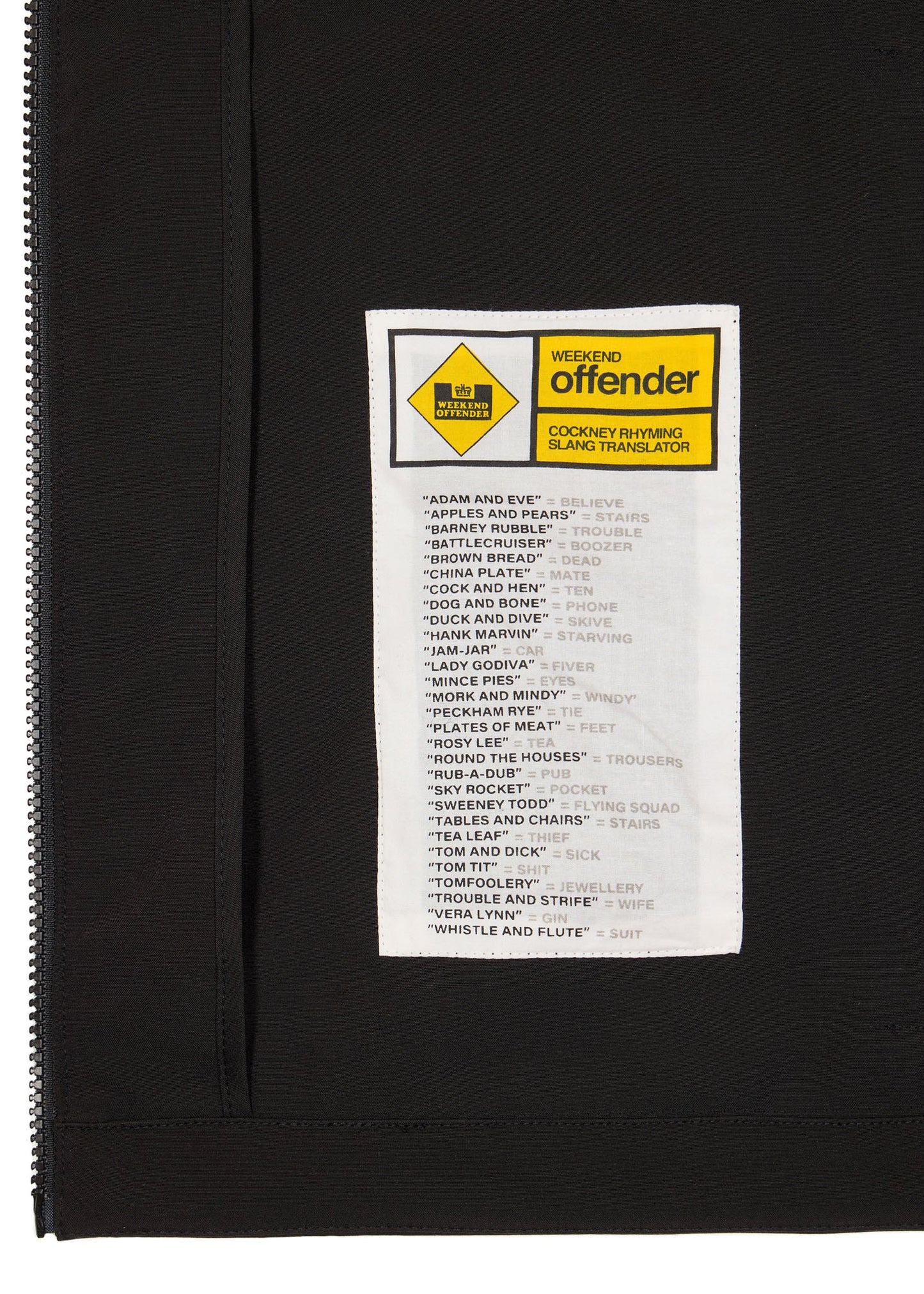 Weekend Offender Jassen Stipe softshell jacket - black