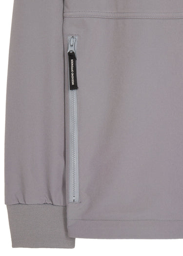 Weekend Offender Jassen Stipe softshell jacket - light grey