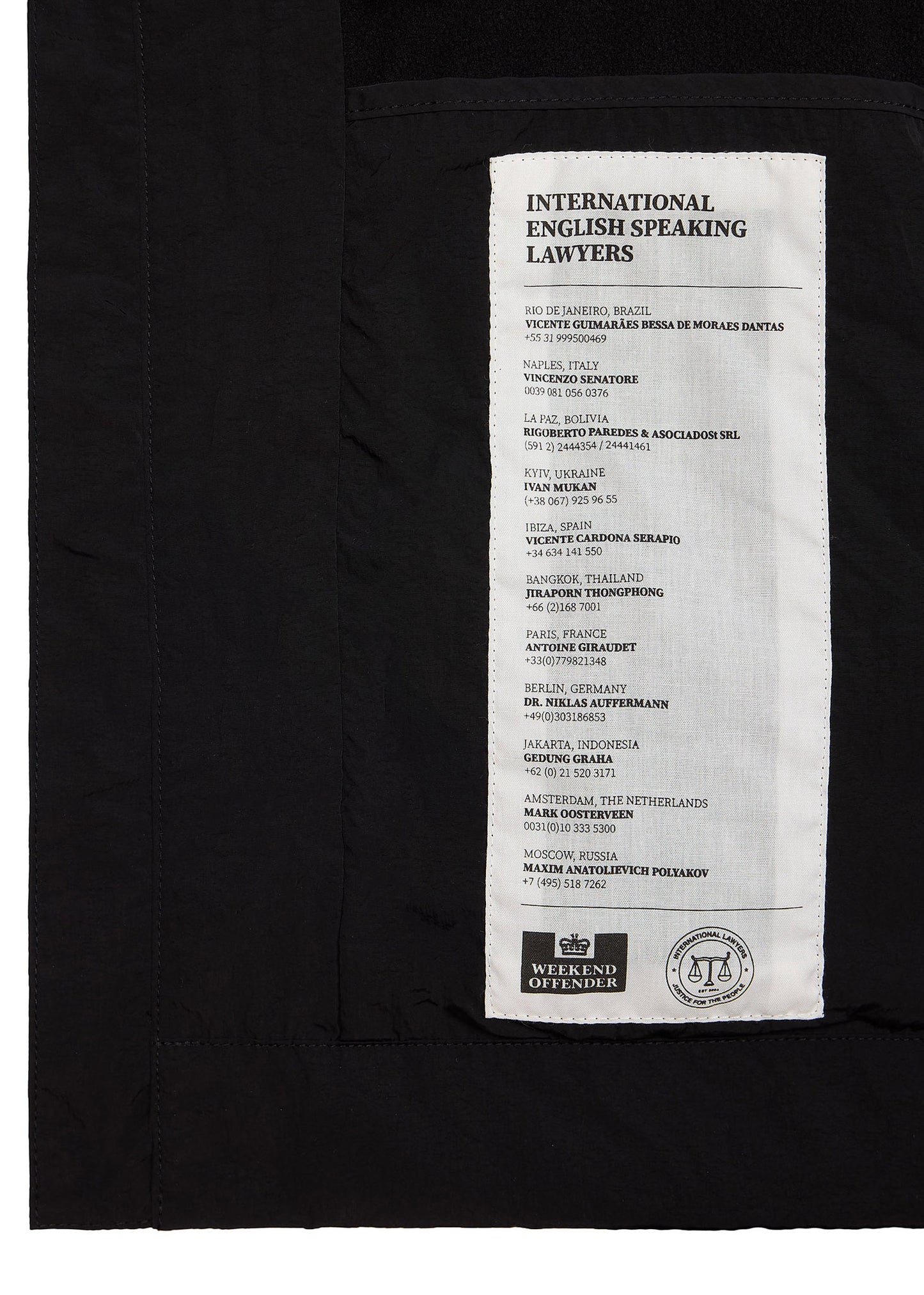 Weekend Offender Jassen Calloway - black