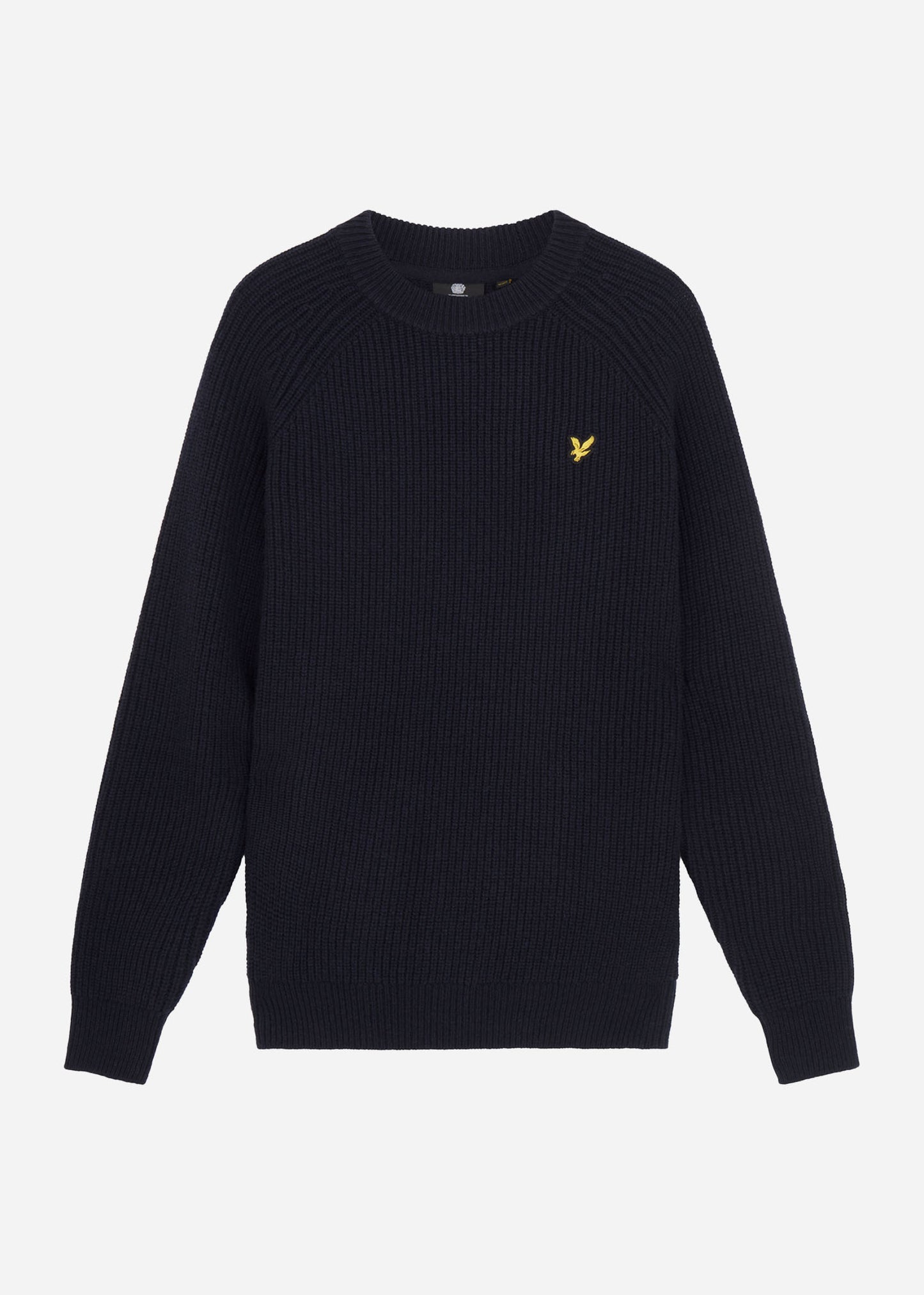 Lyle & Scott Truien Shaker stitch mock neck - dark navy