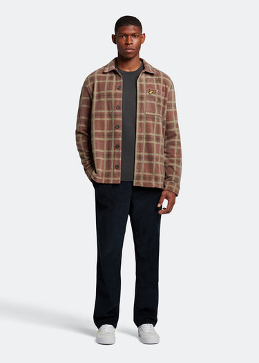 Lyle & Scott Truien  Cotton merino crew jumper - gunmetal