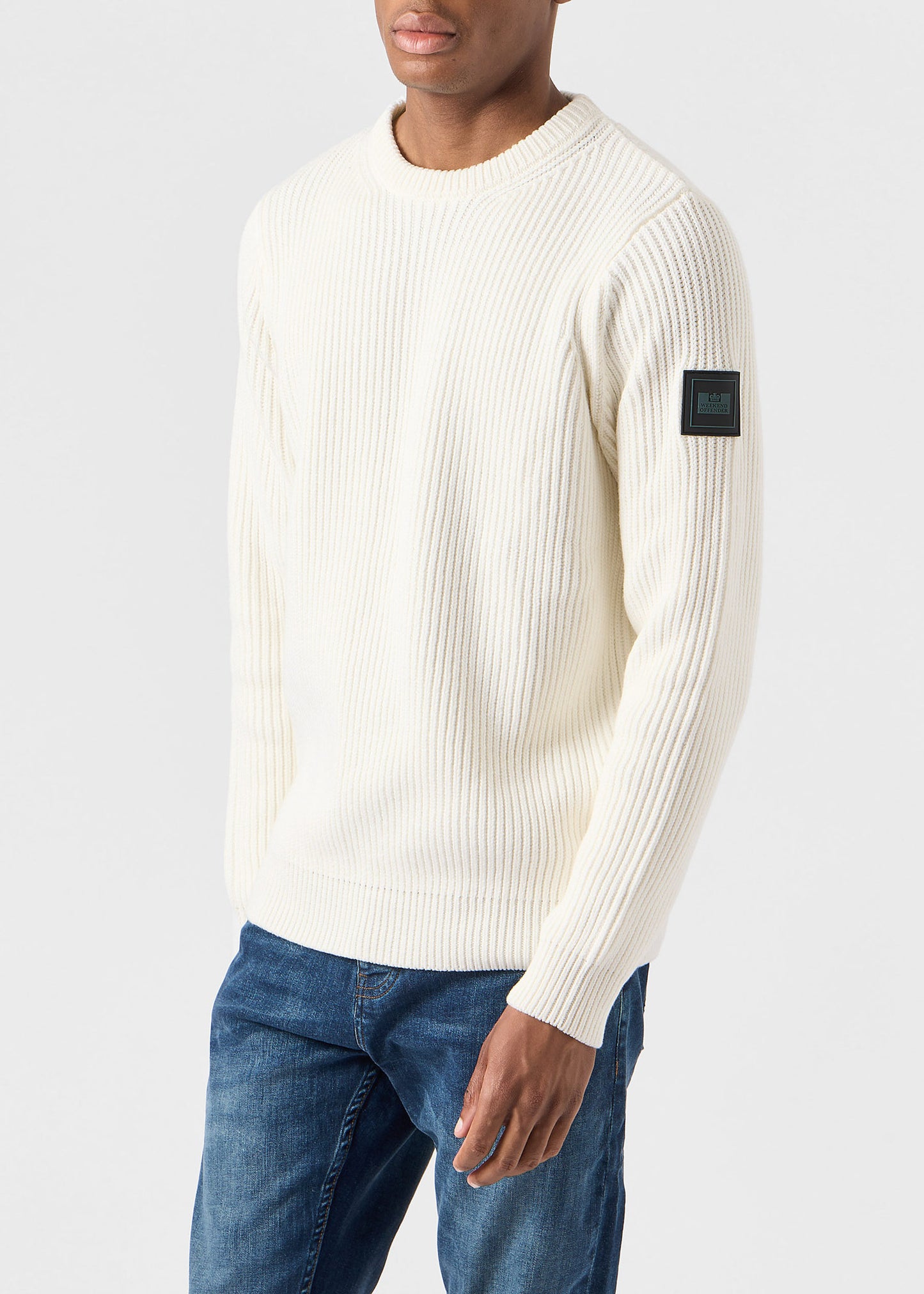 Weekend Offender Truien Couto - winter white