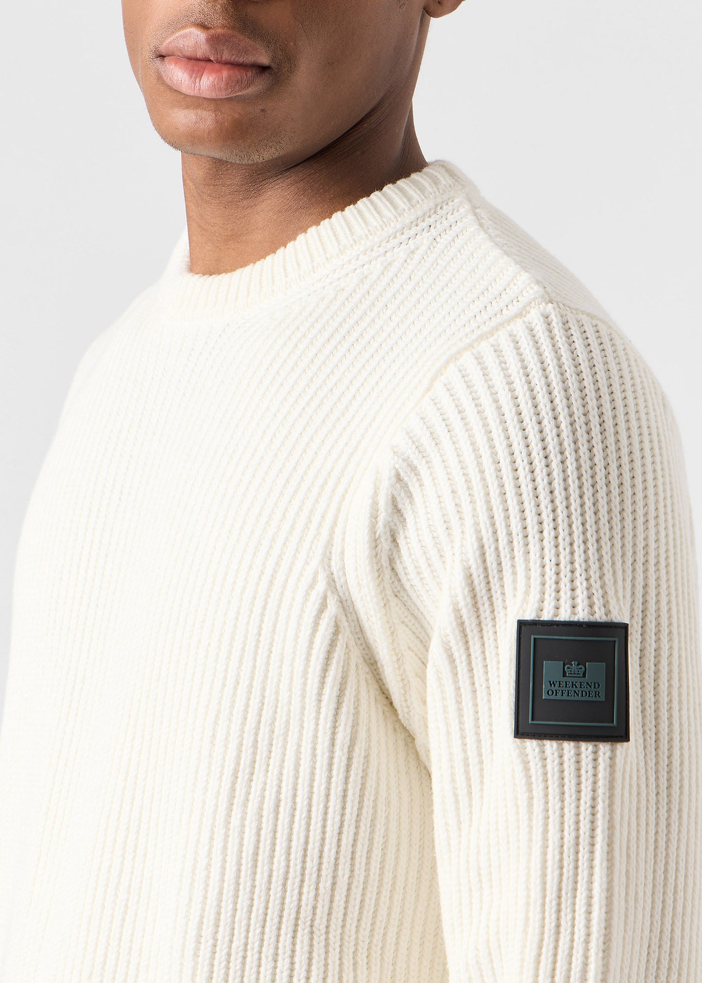 Weekend Offender Truien Couto - winter white