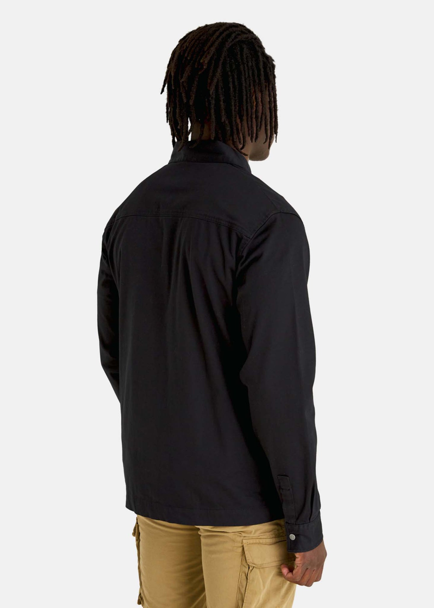Lyle & Scott Overshirts  Cotton twill overshirt - jet black 