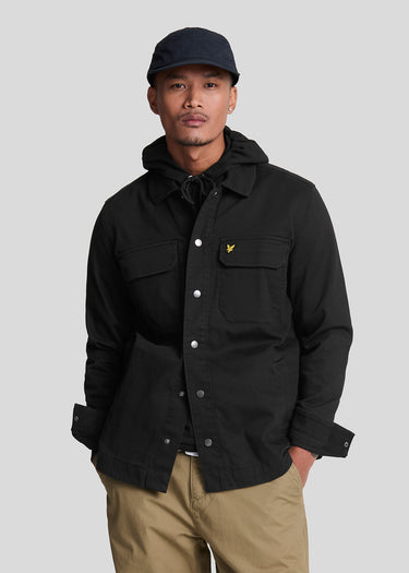 Lyle & Scott Overshirts Bedford cord overshirt - jet black