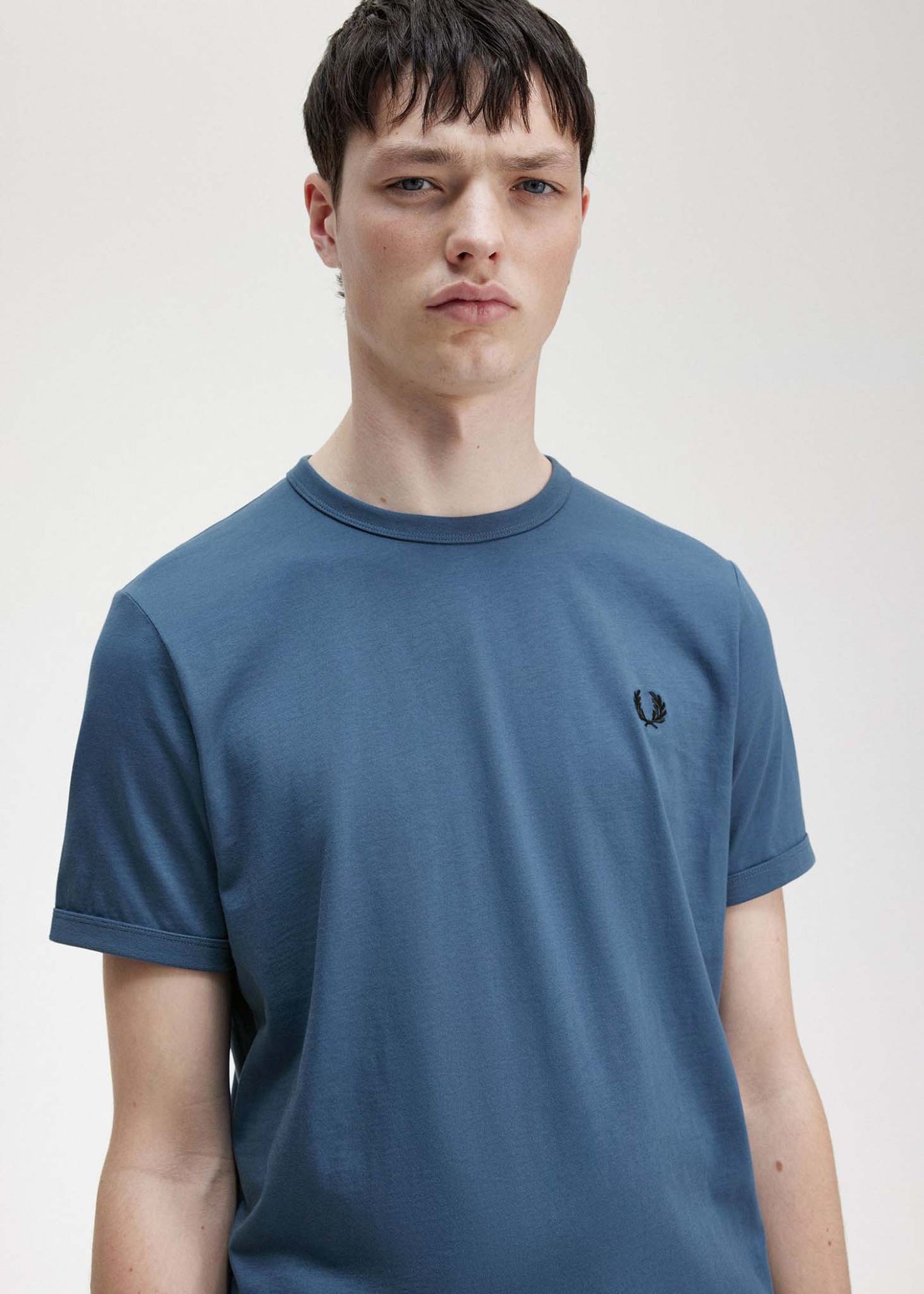 Fred Perry T-shirts Ringer t-shirt - midnight blue