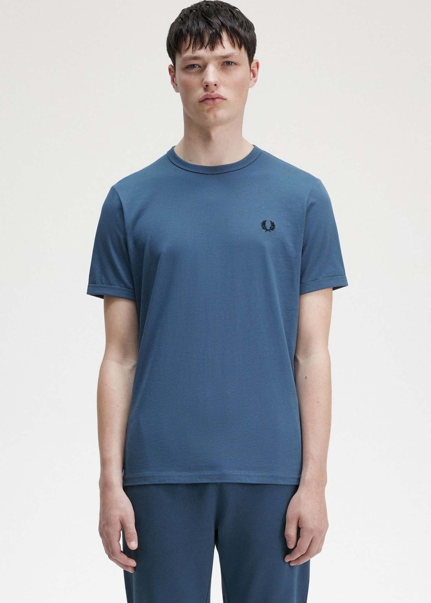 Fred Perry T-shirts Ringer t-shirt - midnight blue