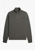 Fred Perry Truien Half zip sweatshirt - field green