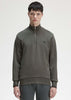 Fred Perry Truien Half zip sweatshirt - field green