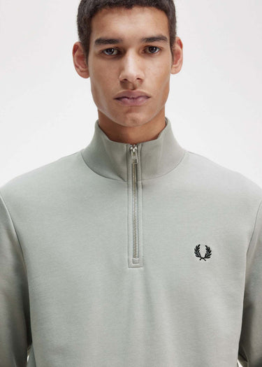 Fred Perry Truien  Half zip sweatshirt - limestone