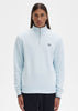 Fred Perry Truien Half zip sweatshirt - light ice