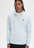 Fred Perry Truien Half zip sweatshirt - light ice