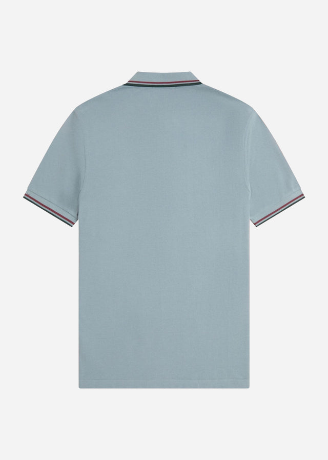 Fred Perry Polo's Twin tipped fred perry shirt - stockport blue oxblood grassroots