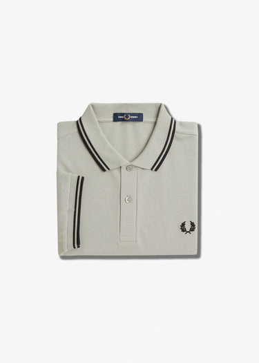 Fred Perry Polo's Twin tipped Fred Perry shirt - limestone black