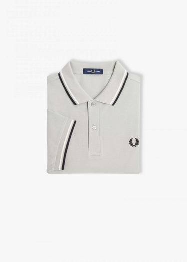 Fred Perry Polo's Twin tipped fred perry shirt - limestone ecru black