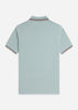 Fred Perry Polo's Twin tipped fred perry polo shirt- Silver Blue Tennis Blue Cinnamon