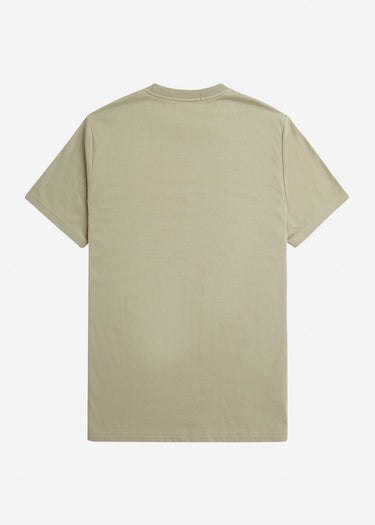 Fred Perry T-shirts  Embroidered t-shirt - warm grey