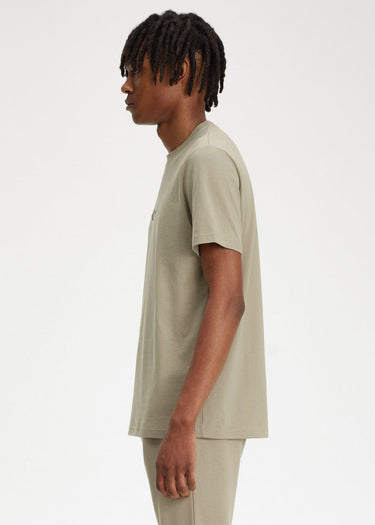 Fred Perry T-shirts  Embroidered t-shirt - warm grey