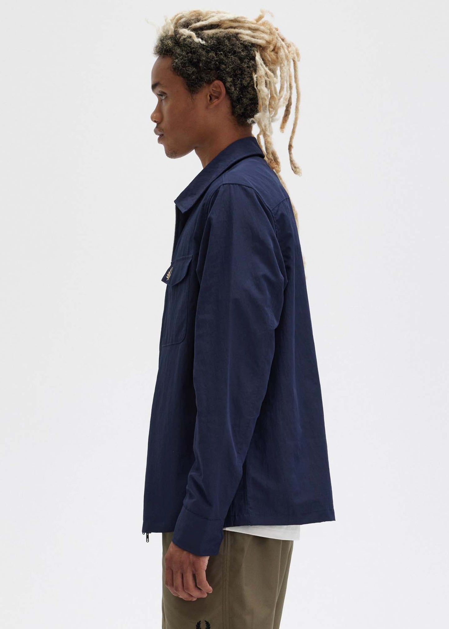 Fred Perry Overshirts A Zip overshirt - navy