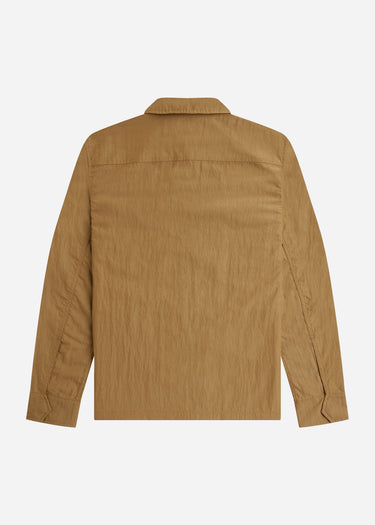 Fred Perry Overshirts Zip overshirt - shaded stone