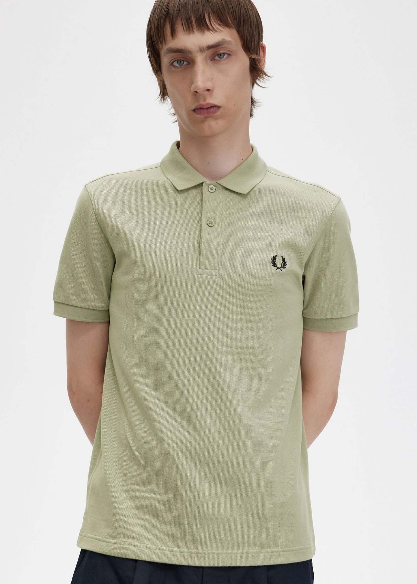 Fred Perry Polo's Plain Fred Perry shirt - seagrass