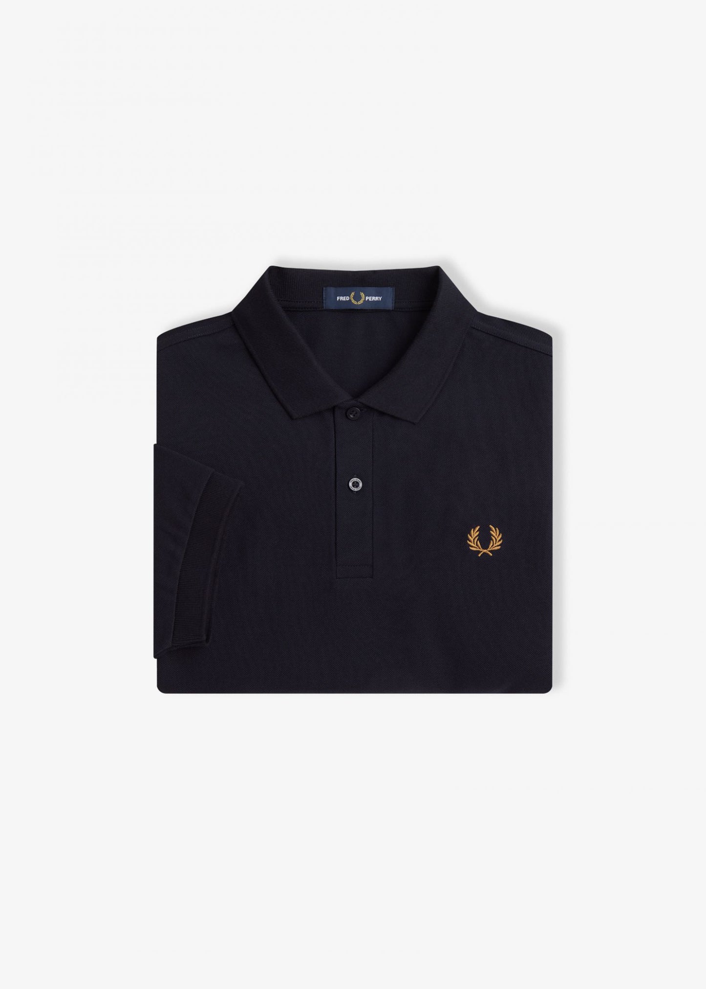 Fred Perry Polo's Plain fred perry shirt - navy dark caramel