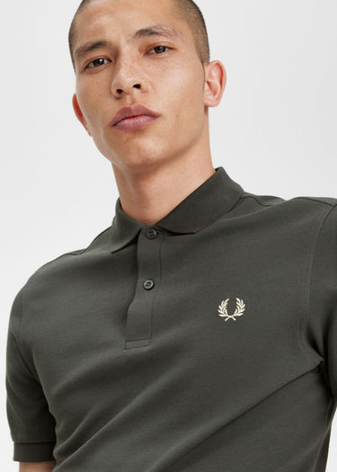 Fred Perry Polo's Plain fred perry shirt - fieldgreen oatmeal