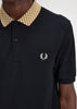Fred Perry Polo's Collar detail polo shirt - black