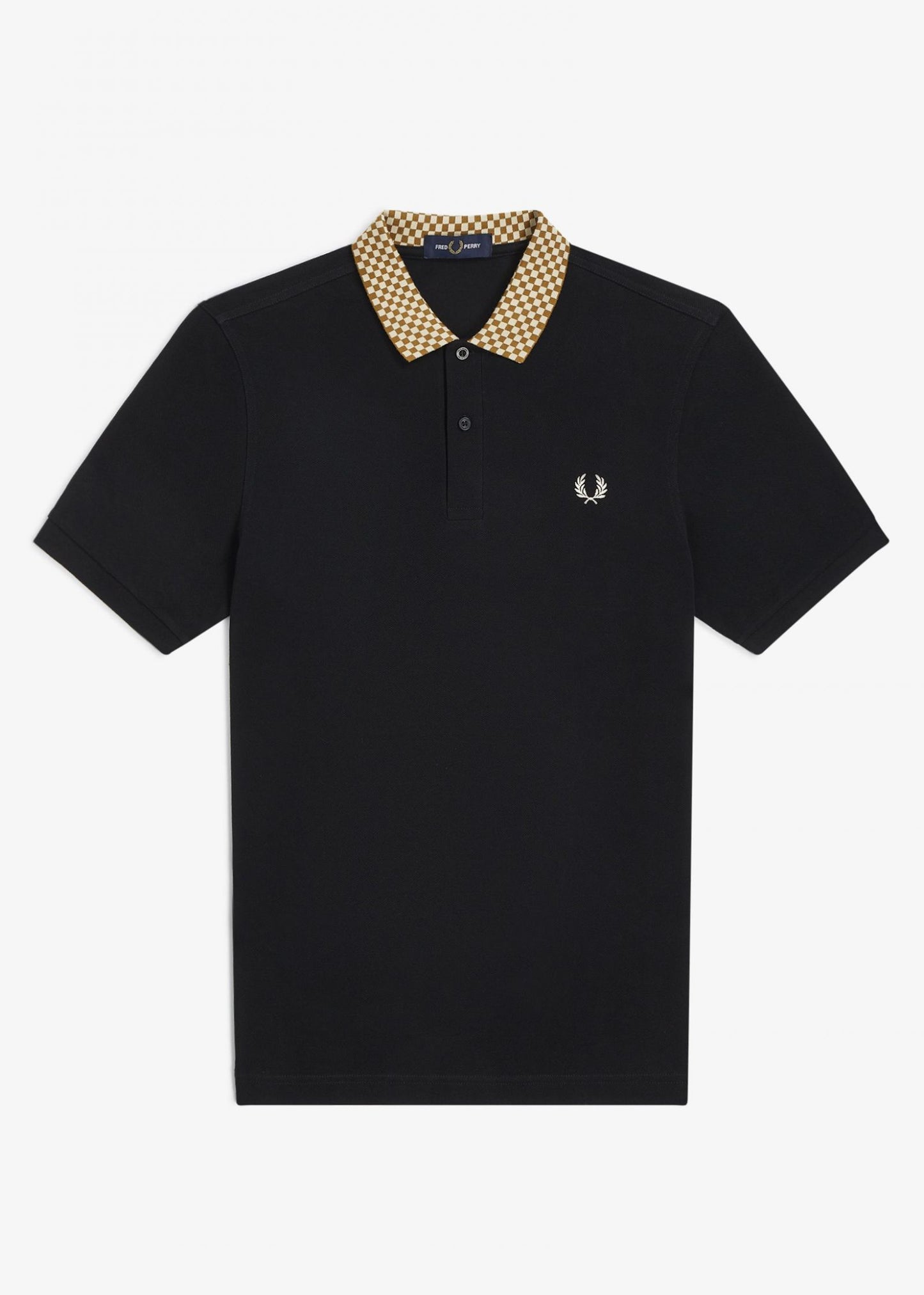 Fred Perry Polo's Collar detail polo shirt - black