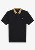 Fred Perry Polo's Collar detail polo shirt - black